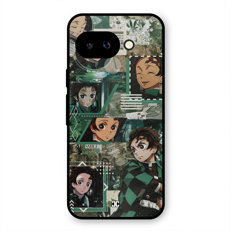 Tanjiro Thoughts Google Pixel 9A Mobile Back Cover - Anime PrintShield Case