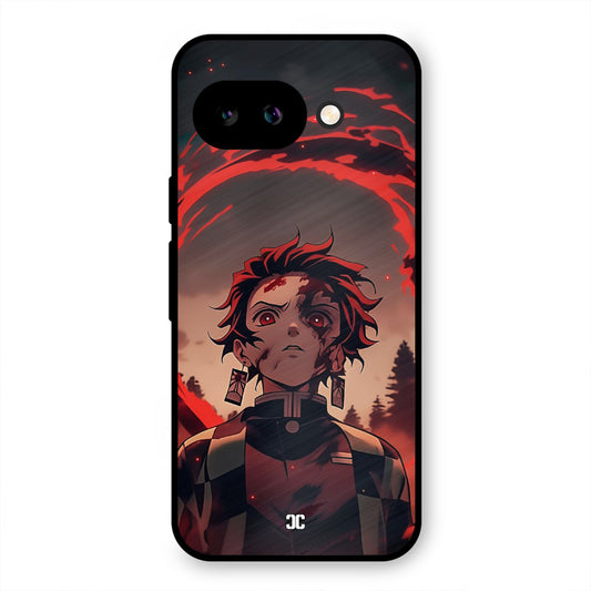 Raging Tanjiro Google Pixel 9A Mobile Back Cover - Anime PrintShield Case