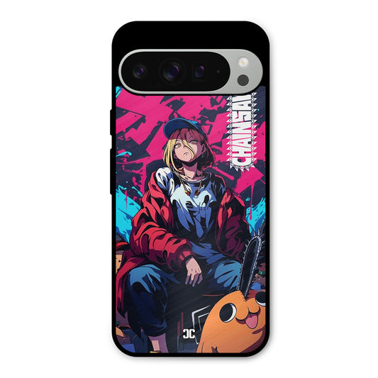 Puchita with Power Google Pixel 9 Pro XL Mobile Back Cover - Anime PrintShield Case