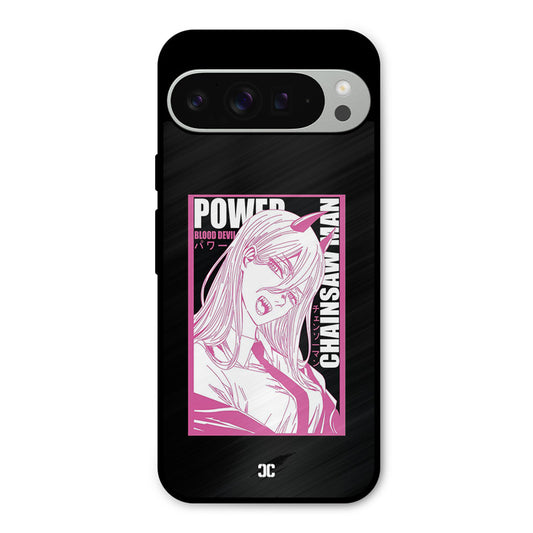 Blood Devil Power Google Pixel 9 Pro XL Mobile Back Cover - Anime PrintShield Case