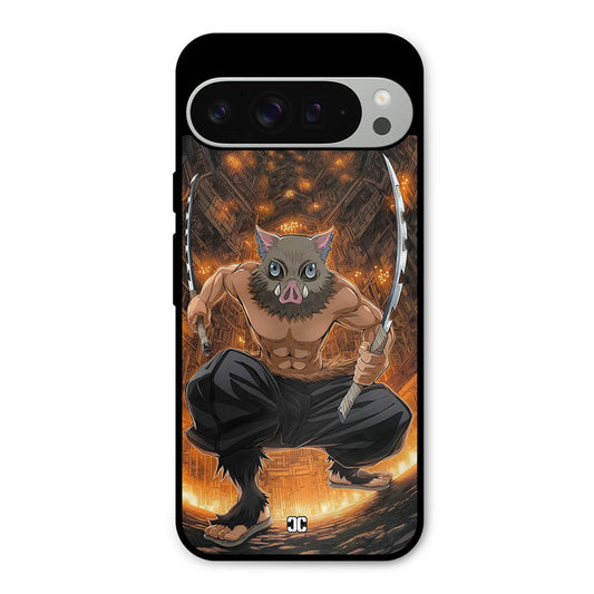Inosuke Rage Google Pixel 9 Pro XL Mobile Back Cover - Anime PrintShield Case
