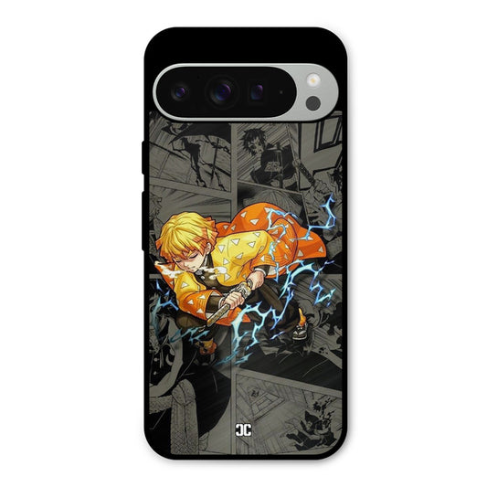 Zenitsu Manga Google Pixel 9 Pro XL Mobile Back Cover - Anime PrintShield Case