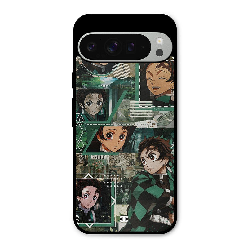 Tanjiro Thoughts Google Pixel 9 Pro XL Mobile Back Cover - Anime PrintShield Case