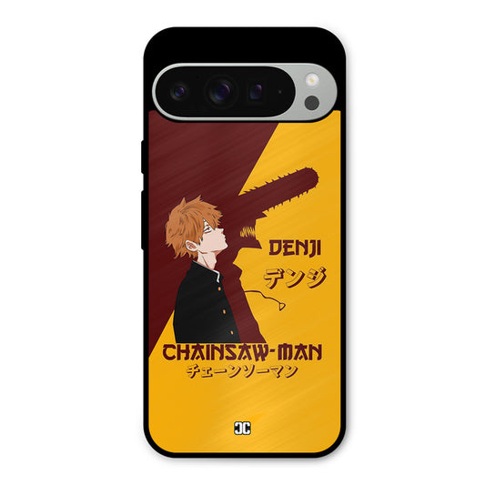Denji Shadow Google Pixel 9 Pro XL Mobile Back Cover - Anime PrintShield Case