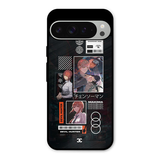 Devil Hunter Makima Google Pixel 9 Pro XL Mobile Back Cover - Anime PrintShield Case