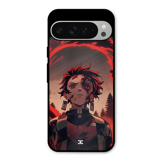 Raging Tanjiro Google Pixel 9 Pro XL Mobile Back Cover - Anime PrintShield Case
