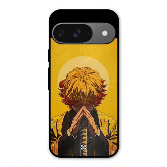 Calm Zenitsu Google Pixel 9 Mobile Back Cover - Anime PrintShield Case