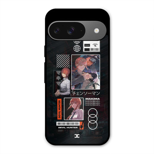 Devil Hunter Makima Google Pixel 9 Mobile Back Cover - Anime PrintShield Case