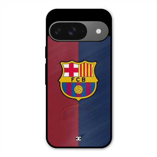 Barcelona Logo Google Pixel 9 Mobile Back Cover - Sports PrintShield Case