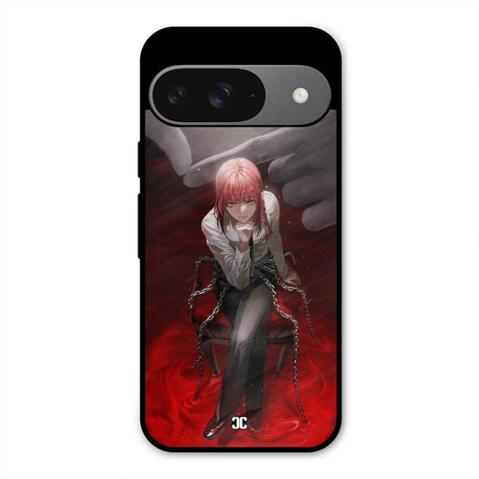 Makima Chains Google Pixel 9 Mobile Back Cover - Anime PrintShield Case
