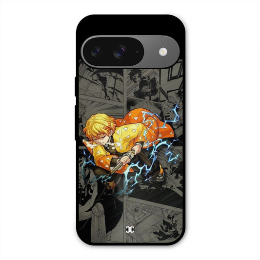 Zenitsu Manga Google Pixel 9 Mobile Back Cover - Anime PrintShield Case