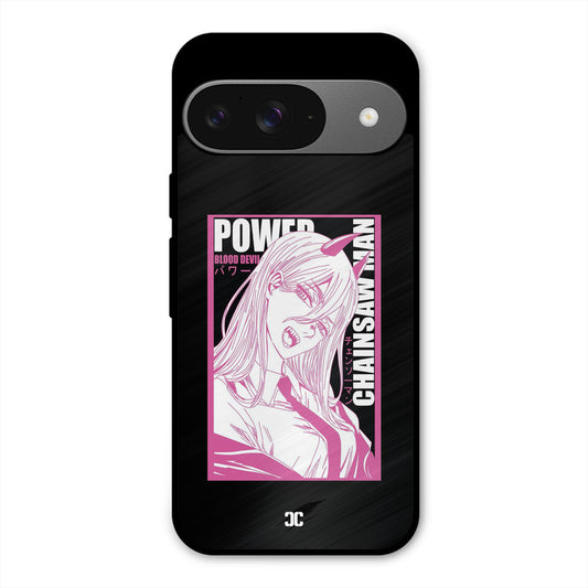 Blood Devil Power Google Pixel 9 Mobile Back Cover - Anime PrintShield Case