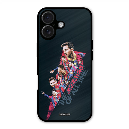 Greates Of All Time  iPhone 16 Mobile Back Cover - Sports PrintShield Case