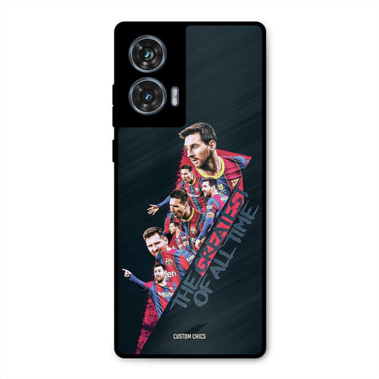 Greates Of All Time Moto G96 Mobile Back Cover - Sports PrintShield Case