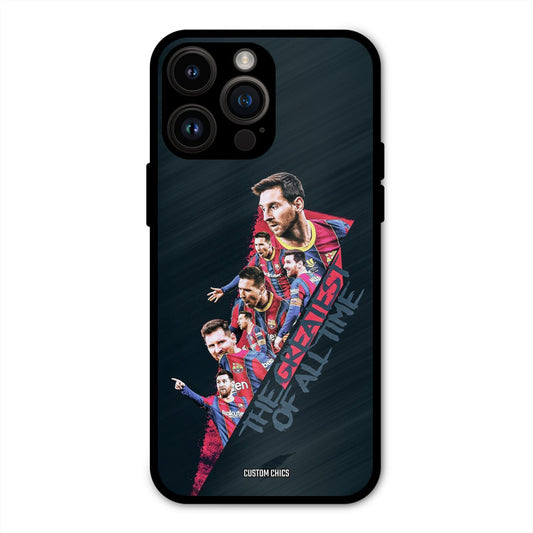 Greates Of All Time  iPhone 14 Pro Max Mobile Back Cover - Sports PrintShield Case