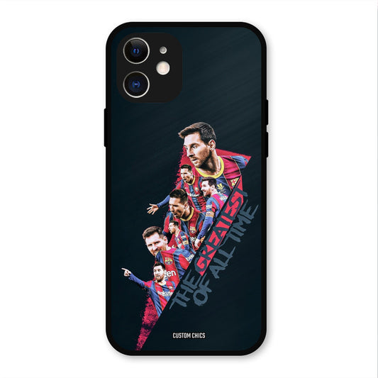 Greates Of All Time  iPhone 12 Mobile Back Cover - Sports PrintShield Case