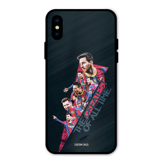Greates Of All Time iPhone X Mobile Back Cover - Sports PrintShield Case