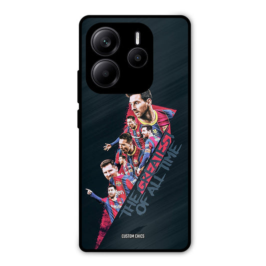 Greates Of All Time Redmi Note 14 Mobile Back Cover - Sports PrintShield Case