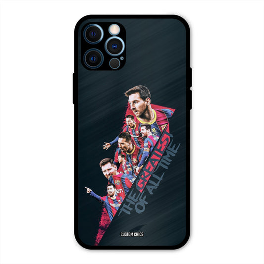Greates Of All Time  iPhone 12 Pro Mobile Back Cover - Sports PrintShield Case