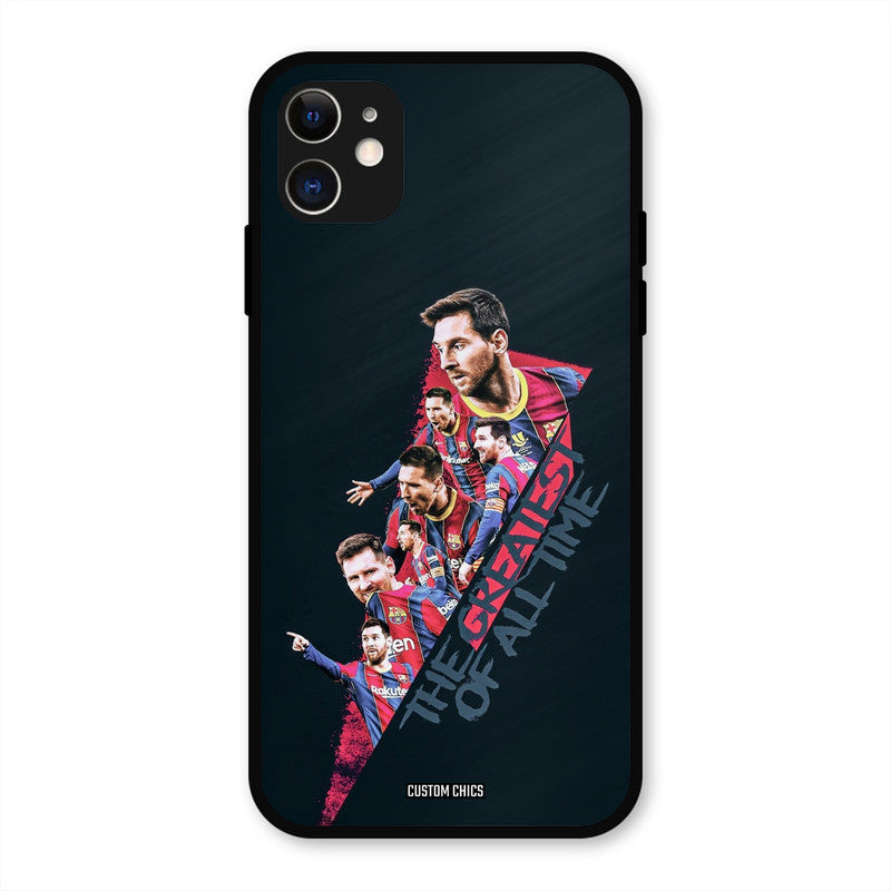 Greates Of All Time  iPhone 11 Mobile Back Cover - Sports PrintShield Case