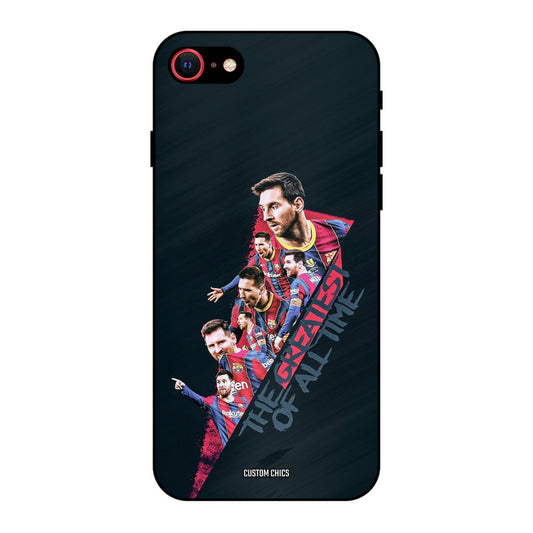 Greates Of All Time iPhone SE 2020 Mobile Back Cover - Sports PrintShield Case