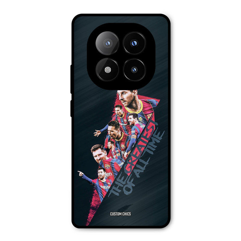 Greates Of All Time Redmi Note 14 Pro Plus 5G Mobile Back Cover - Sports PrintShield Case
