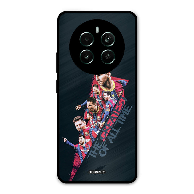 Greates Of All Time Realme 12 Plus Mobile Back Cover - Sports PrintShield Case