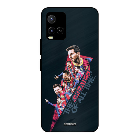 Greates Of All Time Vivo Y33s Mobile Back Cover - Sports PrintShield Case