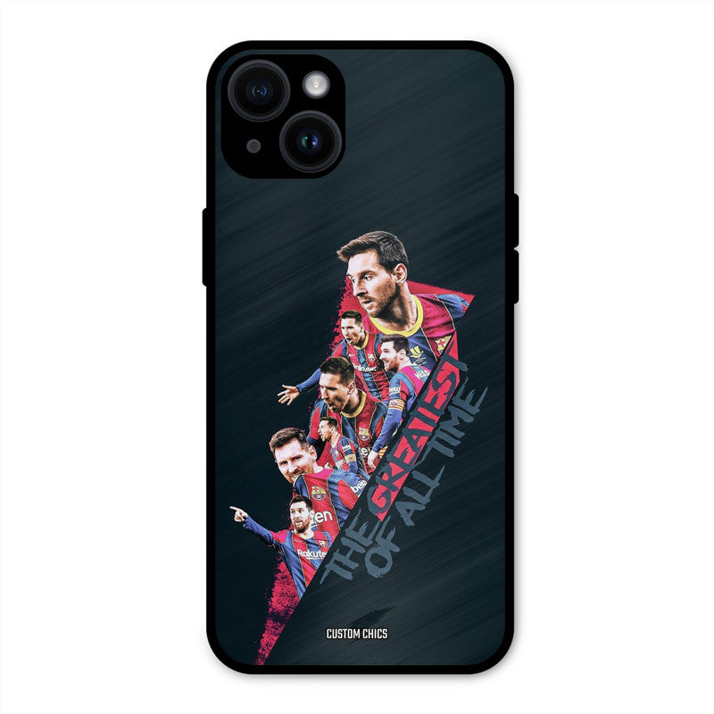 Greates Of All Time  iPhone 14 Plus Mobile Back Cover - Sports PrintShield Case