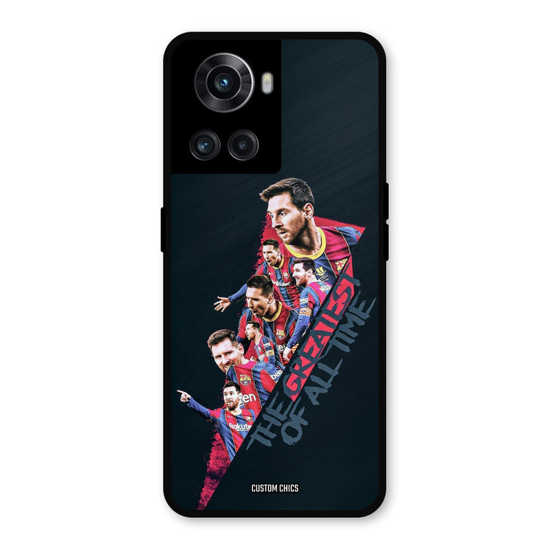 Greates Of All Time OnePlus 10R Mobile Back Cover - Sports PrintShield Case