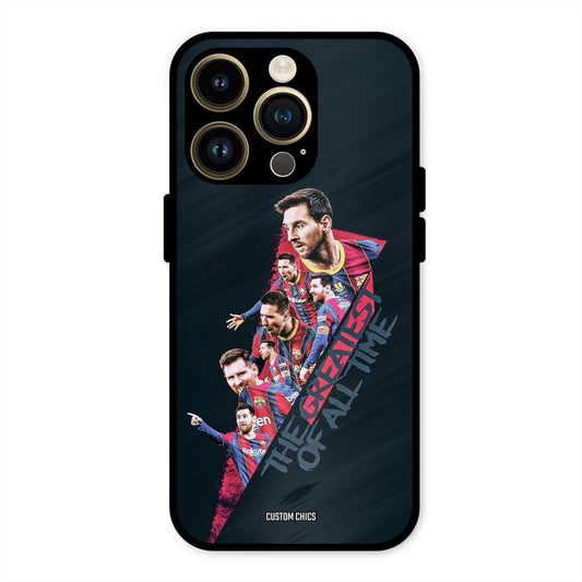 Greates Of All Time  iPhone 14 Pro Mobile Back Cover - Sports PrintShield Case