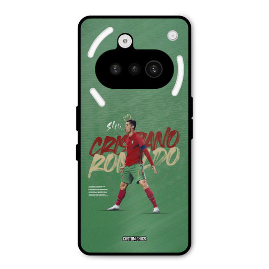 Green CR7 Star Nothing Phone 3A Mobile Back Cover - Sports PrintShield Case