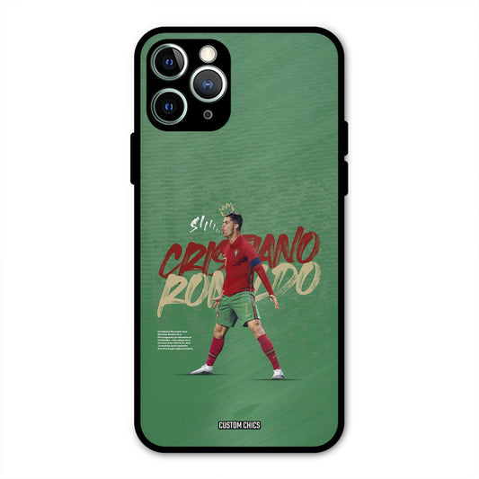 Green CR7 Star  iPhone 11 Pro Max Mobile Back Cover - Sports PrintShield Case