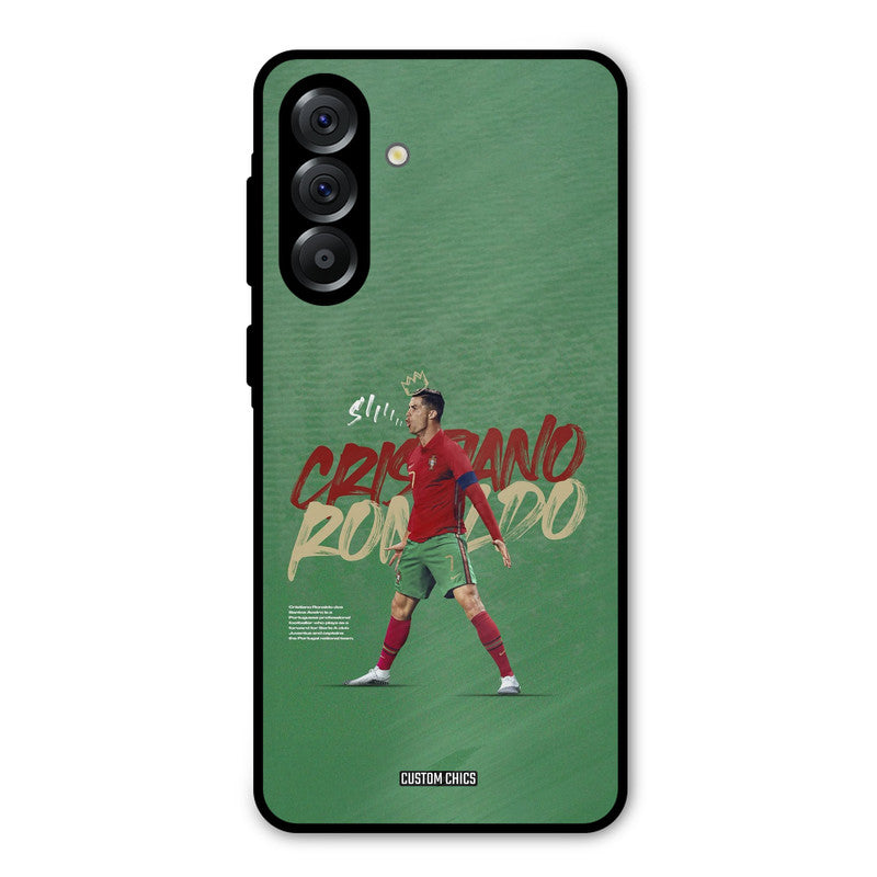 Green CR7 Star Samsung Galaxy A36 Mobile Back Cover - Sports PrintShield Case