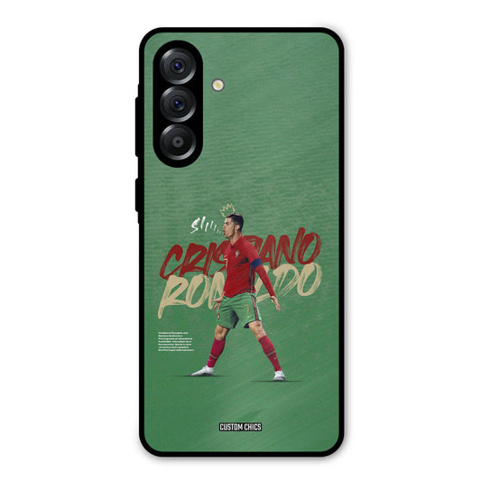 Green CR7 Star Samsung Galaxy A36 Mobile Back Cover - Sports PrintShield Case