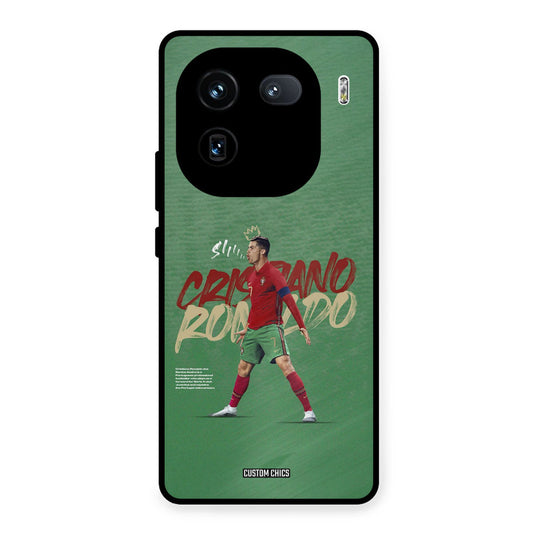 Green CR7 Star iQOO 12 Mobile Back Cover - Sports PrintShield Case