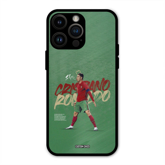 Green CR7 Star  iPhone 14 Pro Max Mobile Back Cover - Sports PrintShield Case