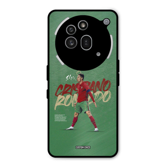 Green CR7 Star Nothing Phone 3A Pro Mobile Back Cover - Sports PrintShield Case