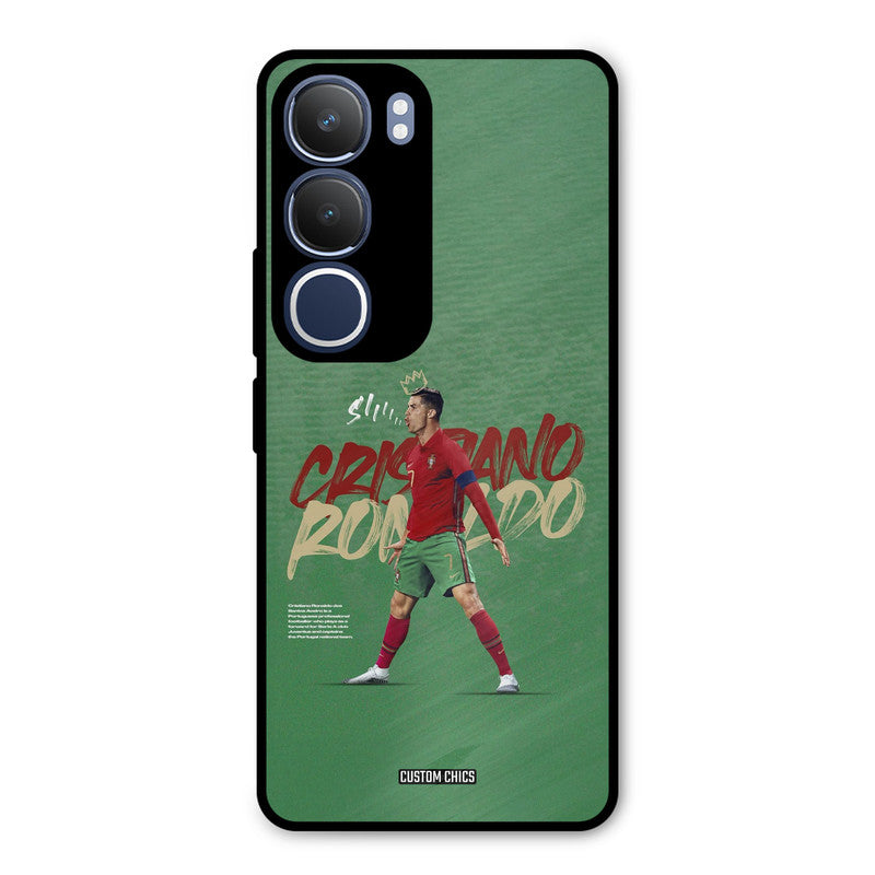 Green CR7 Star Vivo Y29 Mobile Back Cover - Sports PrintShield Case