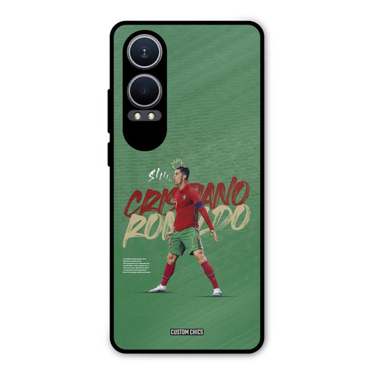 Green CR7 Star Oneplus Nord CE4 Lite Mobile Back Cover - Sports PrintShield Case