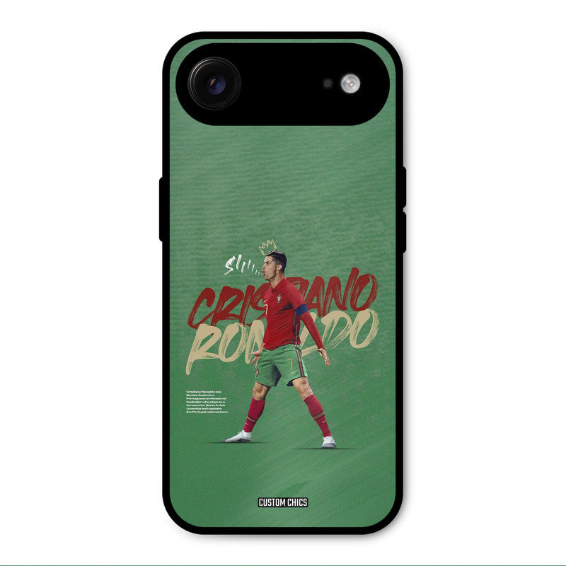 Green CR7 Star iPhone Air Mobile Back Cover - Sports PrintShield Case