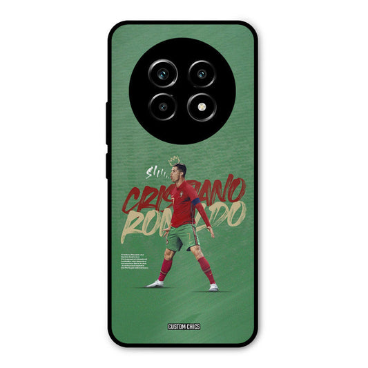 Green CR7 Star Realme 14 Pro lite Mobile Back Cover - Sports PrintShield Case
