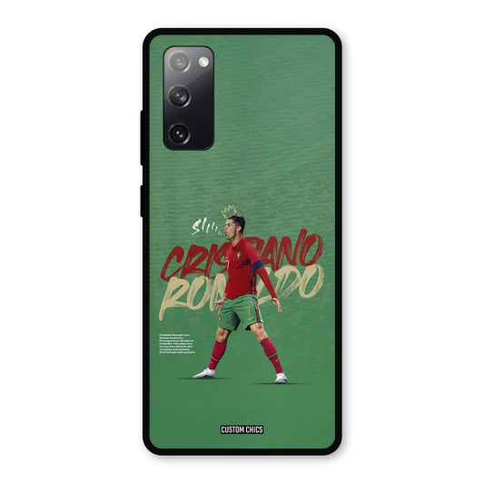 Green CR7 Star Samsung Galaxy S20 FE Mobile Back Cover - Sports PrintShield Case