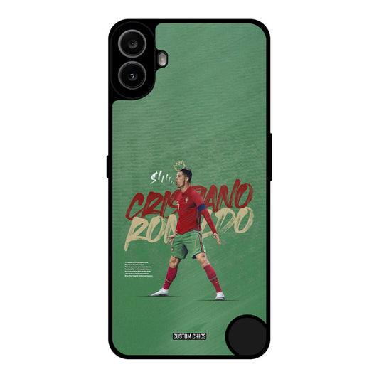Green CR7 Star Nothing CMF Phone 1 Mobile Back Cover - Sports PrintShield Case
