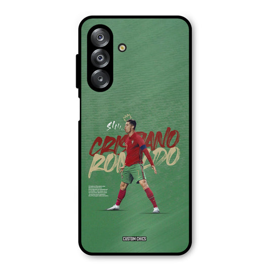 Green CR7 Star Samsung Galaxy A26 Mobile Back Cover - Sports PrintShield Case