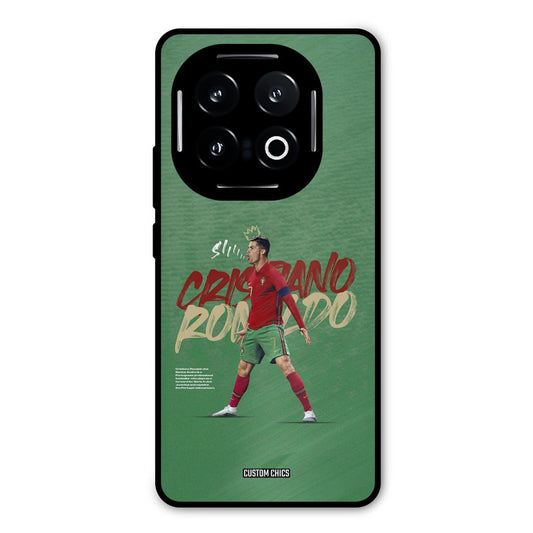 Green CR7 Star iQOO 13 Mobile Back Cover - Sports PrintShield Case