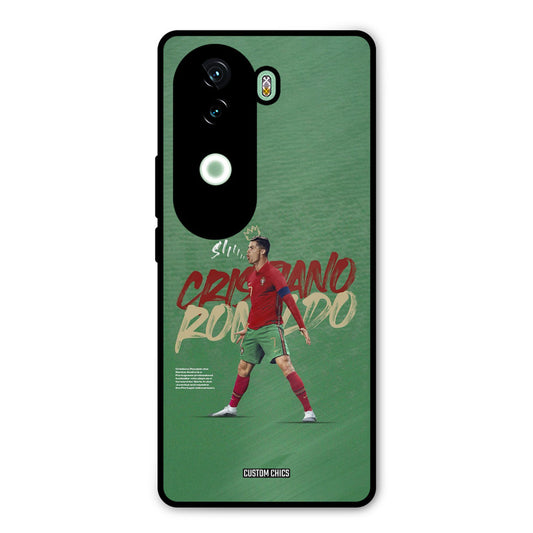 Green CR7 Star iQOO Z9s Mobile Back Cover - Sports PrintShield Case