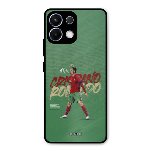 Green CR7 Star Oppo K13 5G Mobile Back Cover - Sports PrintShield Case