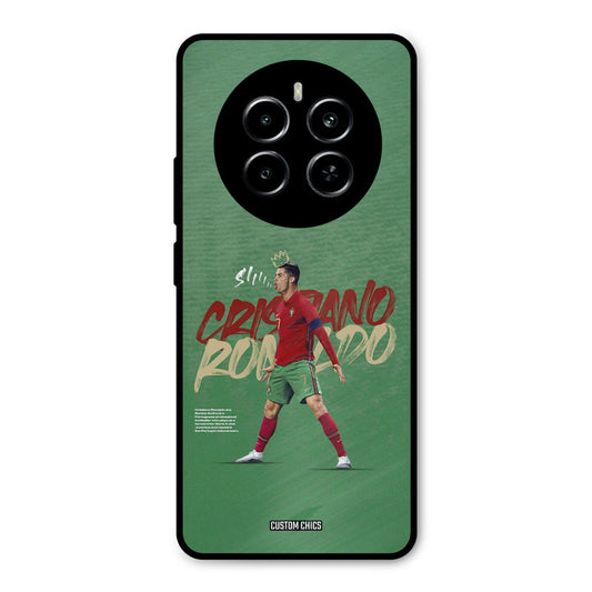Green CR7 Star Realme P1 5G Mobile Back Cover - Sports PrintShield Case