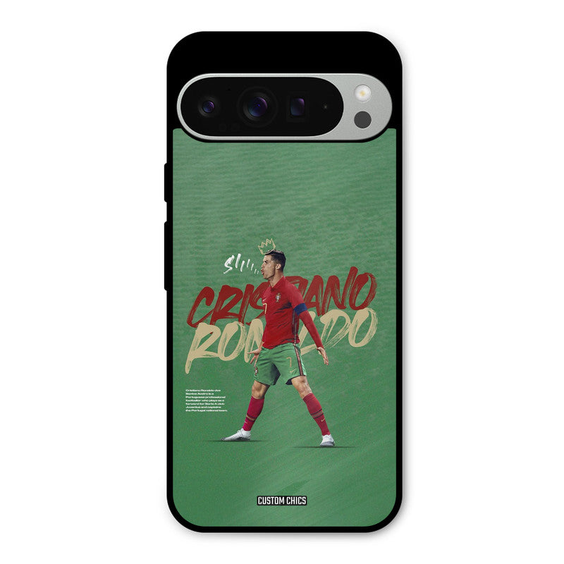 Green Yellow Neymar Google Pixel 9 Pro XL Mobile Back Cover - Sports PrintShield Case